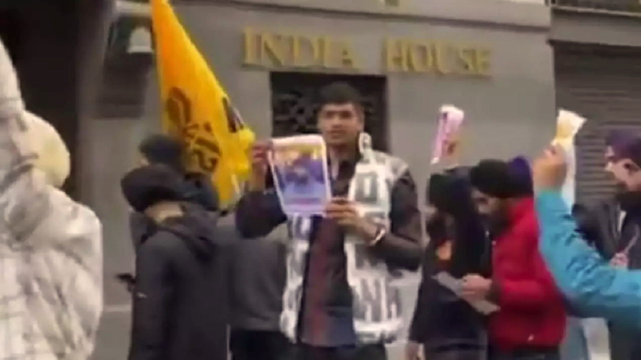 Khalistanis attacked Indian High Commission in London in March 2023 (File image)