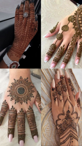 Unique Arabic Mehndi Designs For Your Hands