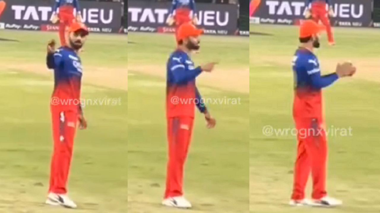 Virat Kohli asks fans to cheer for RCB bowlers during IPL 2024 match against SRH