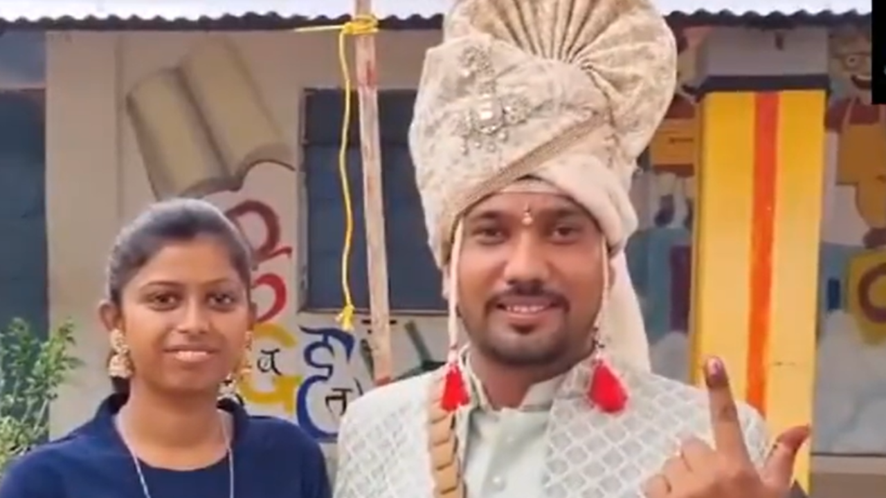 Amravati groom viral video