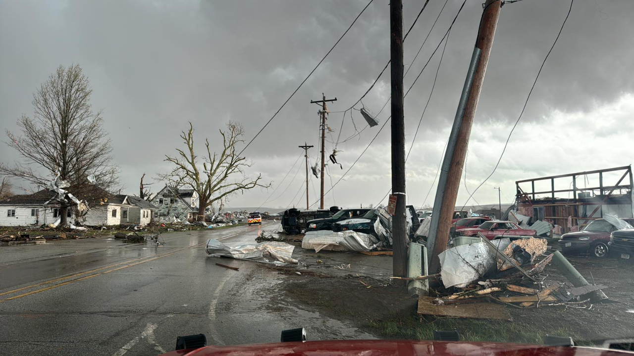 Iowa Tornado: Twister Spotted In Minden, Neola After Damage In Omaha ...