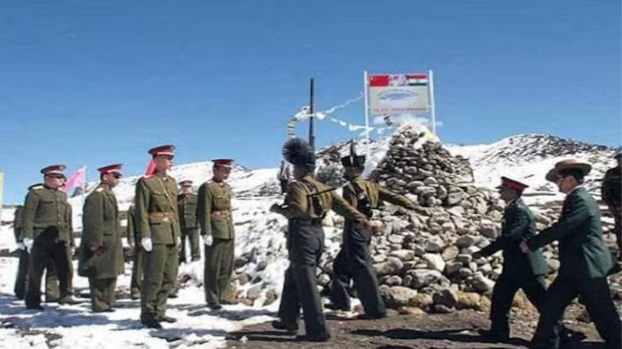 India China border