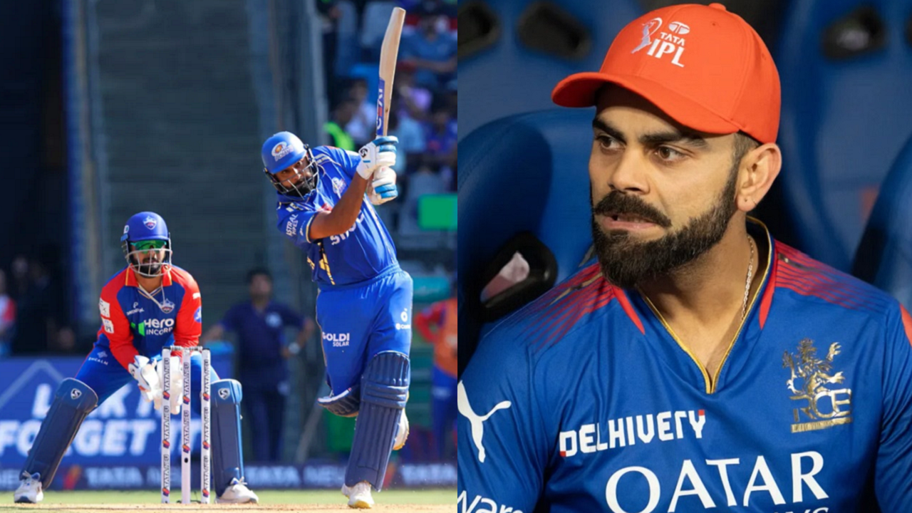 Rohit Sharma needs 5 runs to break Virat Kohli's record and become highest run scorer in IPL against Delhi Capitals