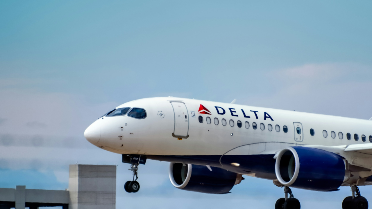 Delta Airlines Plane Makes Emergency Return After Exit Slide Falls Off