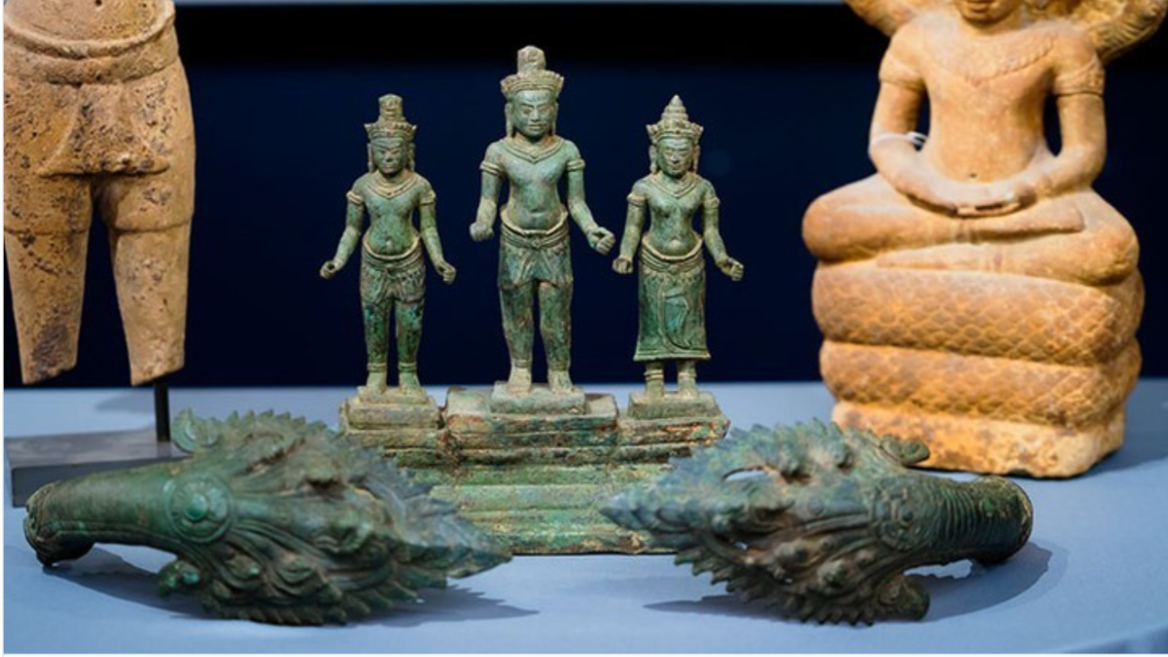 Antiquities returned that were looted, sold or illegally transferred (Photo: Instagram)