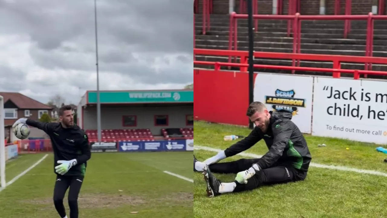 Former Manchester United goalkeeper David De Gea posts training video