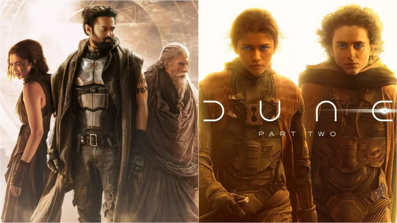 ‘Sasti Dune?’ Netizens SLAM Prabhas’ Kalki 2898 AD For Bearing Resemblance To Zendaya-Timothee Starrer