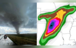 Black Spot On Tornado Forecast Oklahoma Twister Map Confuses Locals