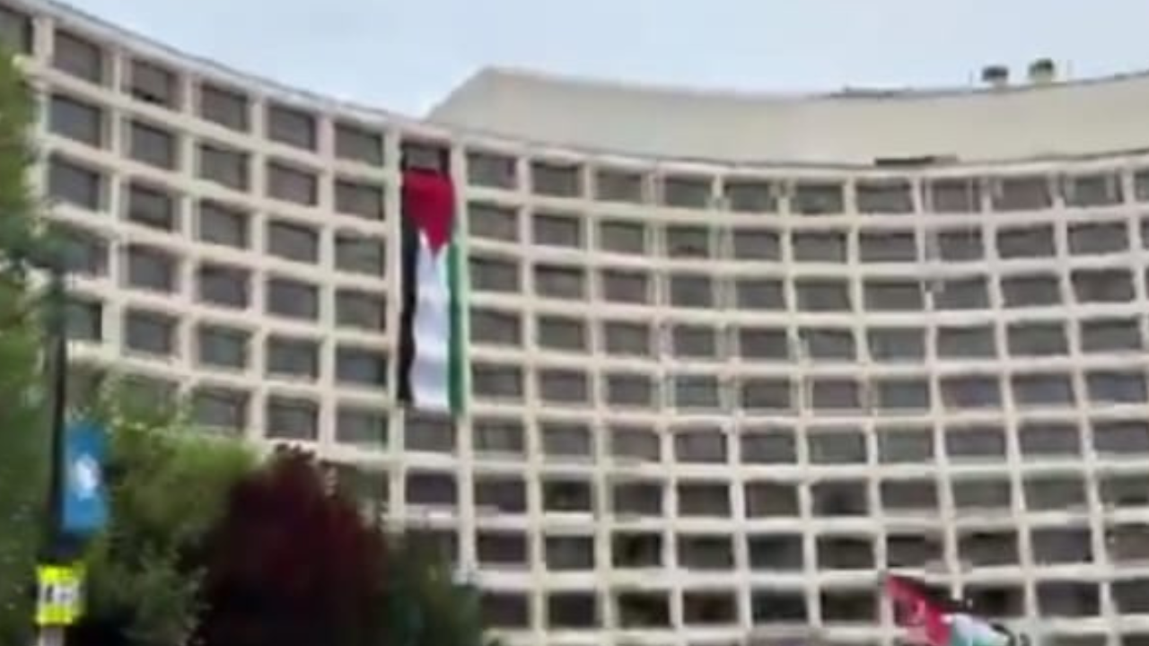 Palestinian Flag At White House Correspondents Dinner