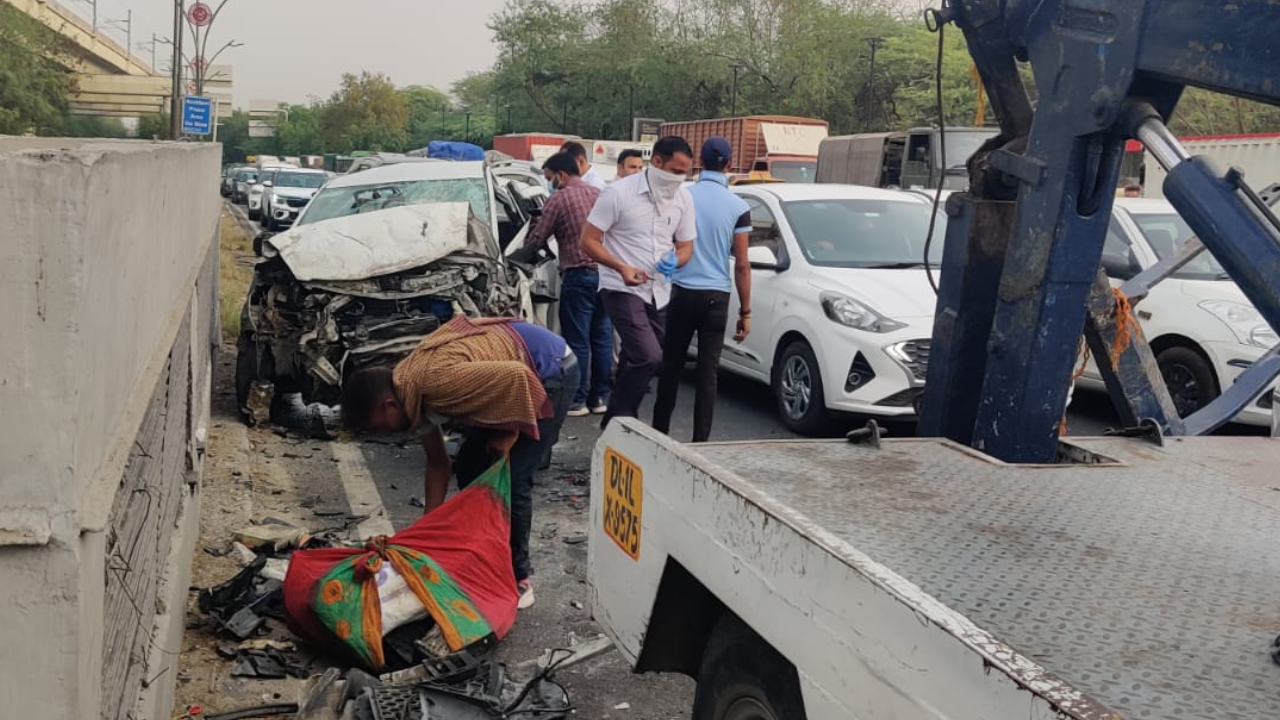 Delhi accident news