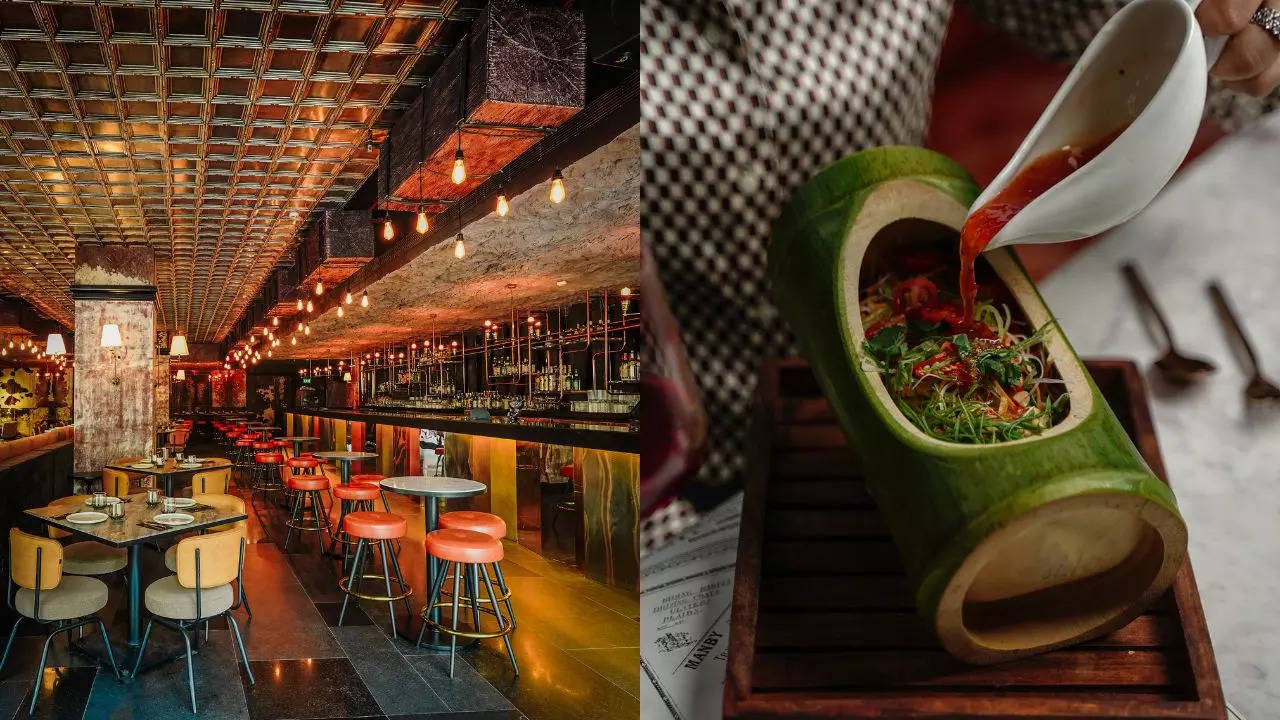 This Upscale Bar Is The Newest ‘It’ Spot In Delhi’s Aerocity. Credit: Bizou Bizou