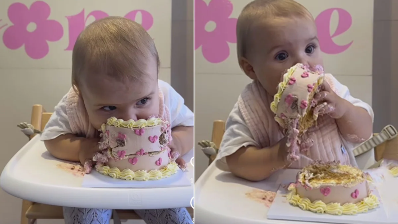 Watch: This Viral Video Of Toddler's Devouring Cake is Pure Joy, With Over 4 Million Views