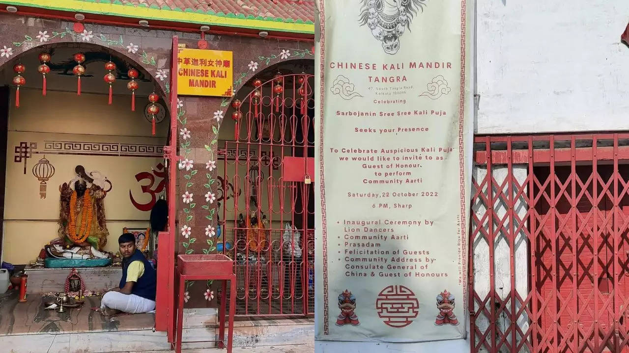 Chinese Kali Mandir in Tangra. Credit: Instagram/indian_history_traveller