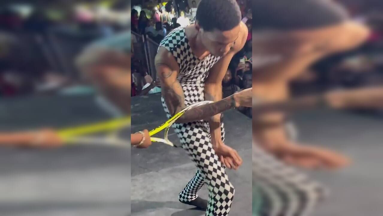 Viral Video of Man Squeezing Through Tennis Racquet Will Blow Your Mind ...