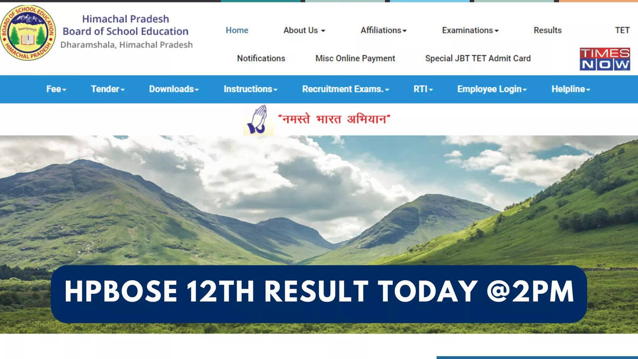 HPBOSE 12th Result 2024 Date, Time Announced! Himachal Class 12 Result Today at 2 PM on hpbose.org