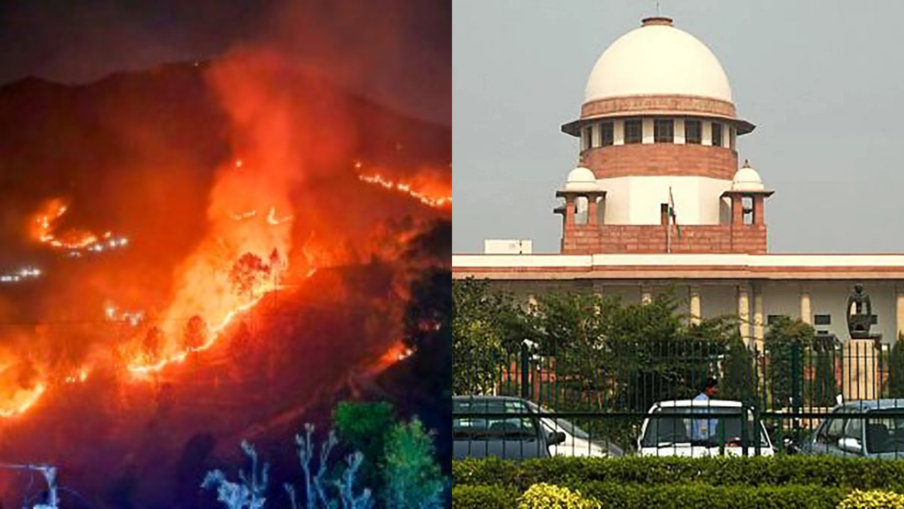 Uttarakhand forest fire