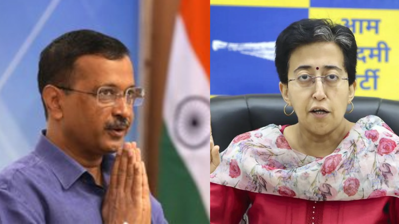 Arvind Kejriwal and Atishi