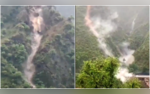 Caught On Camera Massive Landslide In Karol Area Of Jammu And Kashmirs Ramban 1 Dead