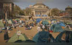 Columbia University Suspends Students Defying Orders Against Encampment VPs Message Confuses Protesters