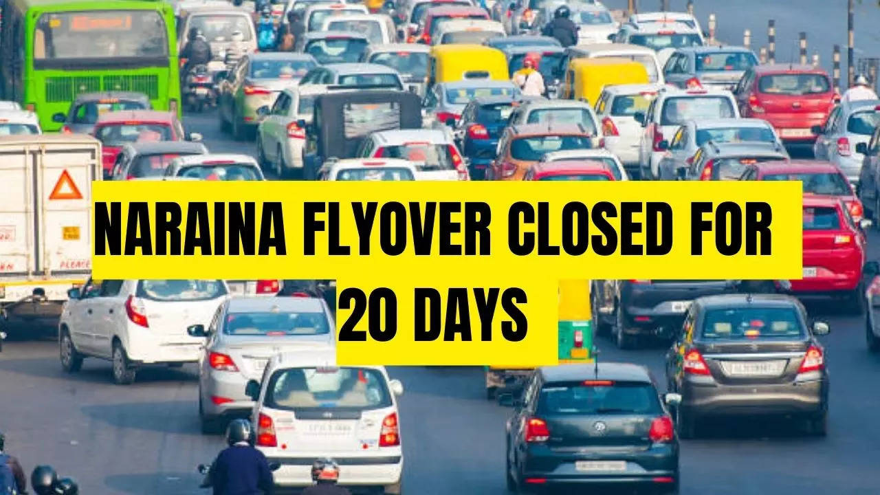 Naraina Flyover Closed For At Least 20 Days, Commuters Can Take THESE ...