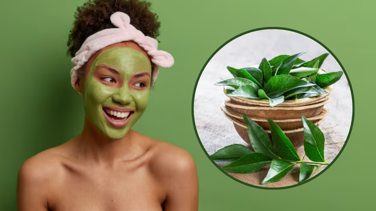 summer skin care curry leaves face pack benefits to get rid of pimples and scars