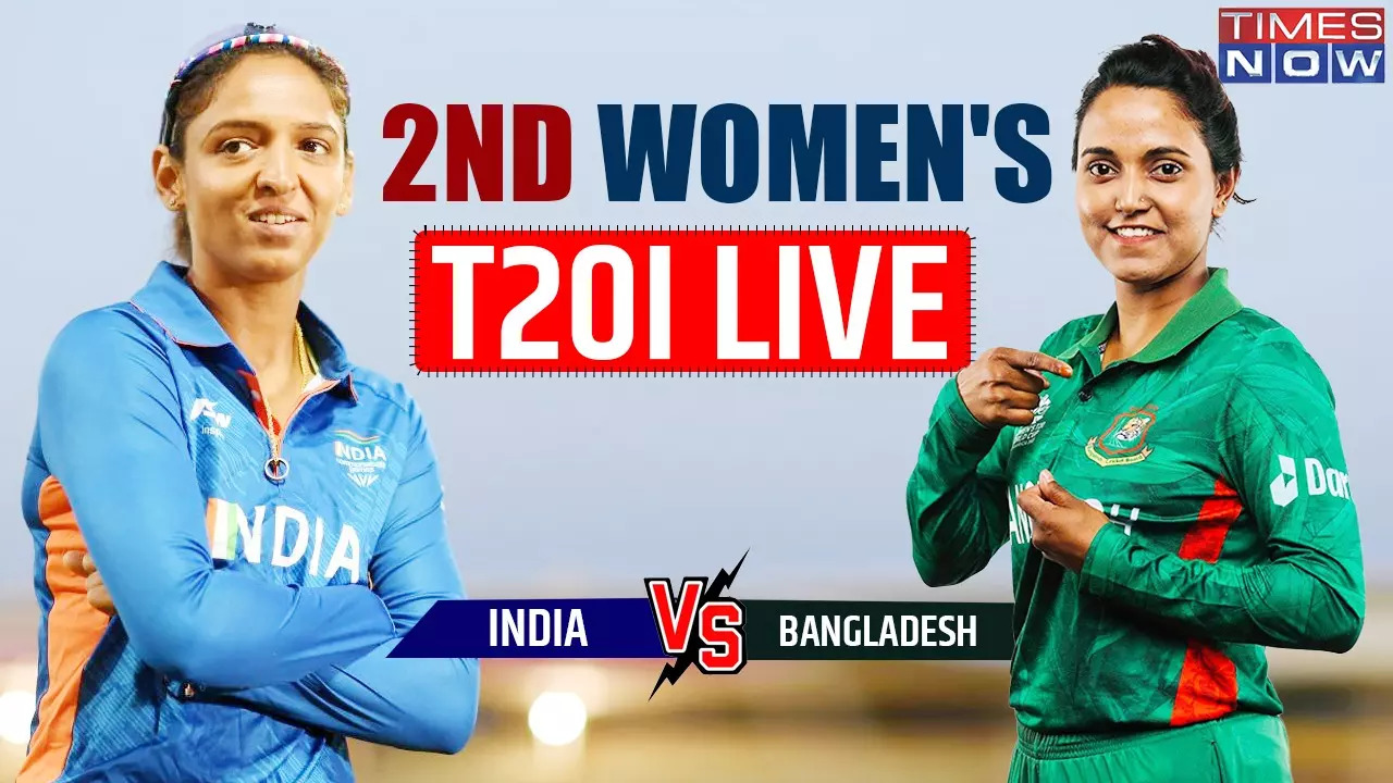 INDW 47/1 (5.2) vs BANW (119) Highlights: India Win 2nd T20I By 19 Runs vs Bangladesh (DLS Method)