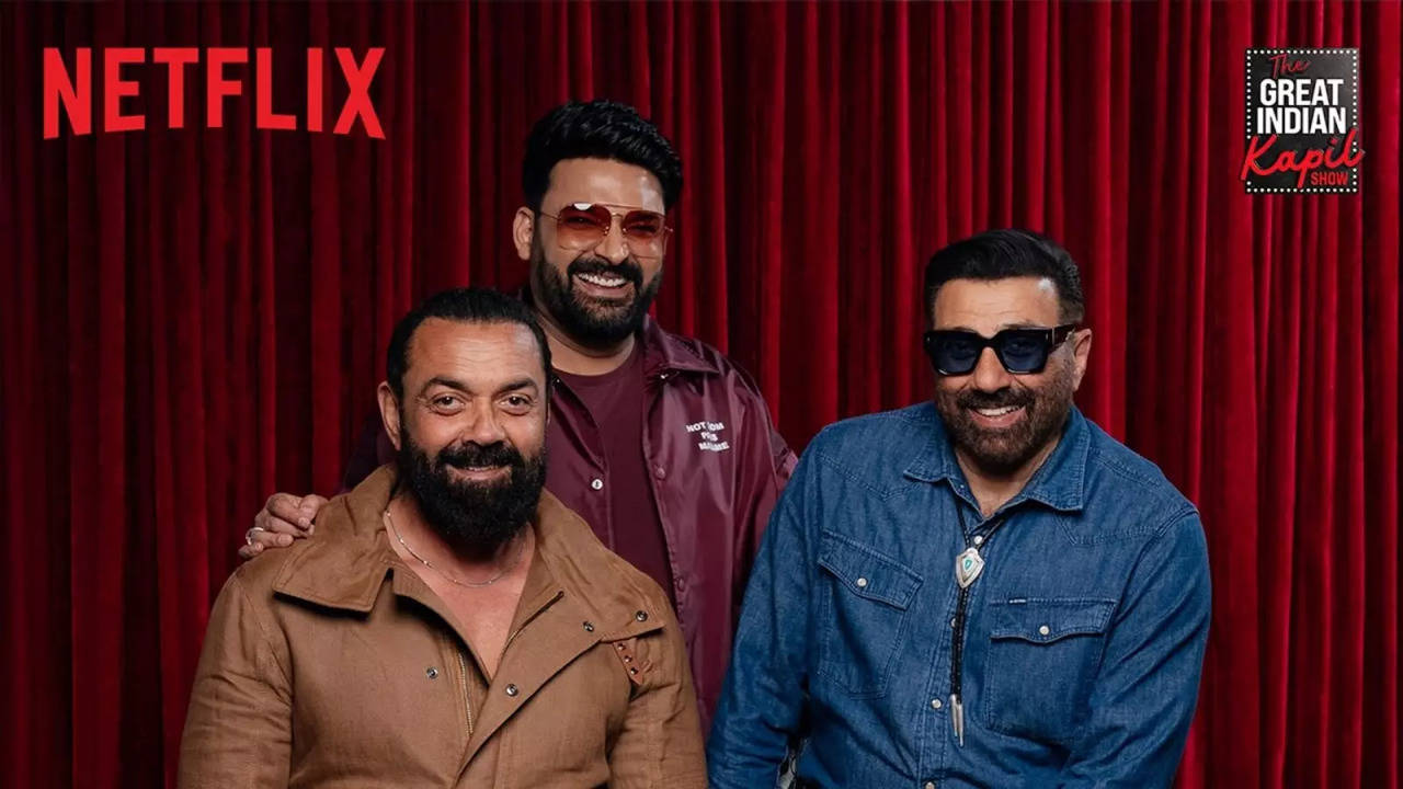 Sunny Deol And Bobby Get Emotional About 2023's Success On The Great Indian Kapil Show. Watch