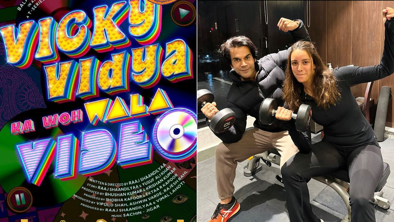 Rajkummar Rao-Triptii Dimri Wrap Up Shoot For Vicky Vidya Ka Woh Wala ...
