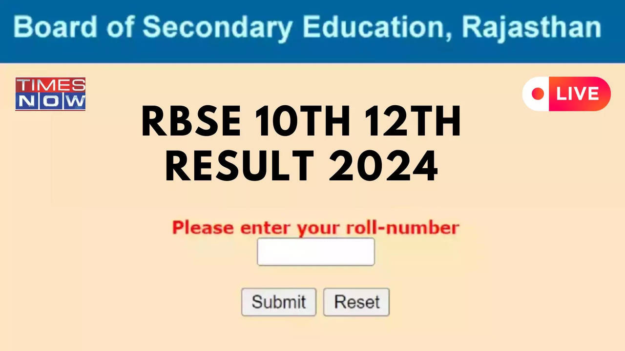 Rajasthan Board RBSE Results 2024 Highlights BSER Ajmer to Announce RBSE 10th 12th Result Announcement Soon Latest Update 