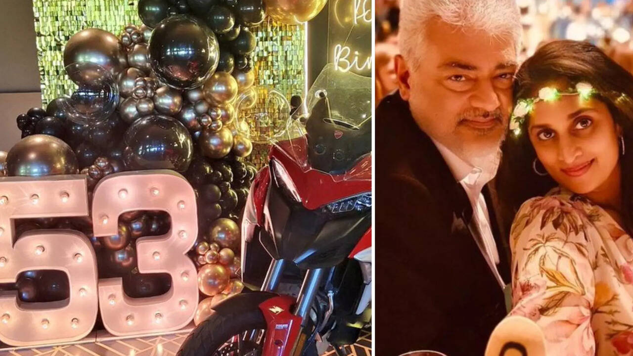  அஜித் பிறந்தநாளுக்கு ஷாலினி கொடுத்த ஸ்பெஷல் பரிசு.. இன்ப அதிர்ச்சியில் திக்கு முக்காடிய தல.. வைரலாகும் புகைப்படங்கள்! 