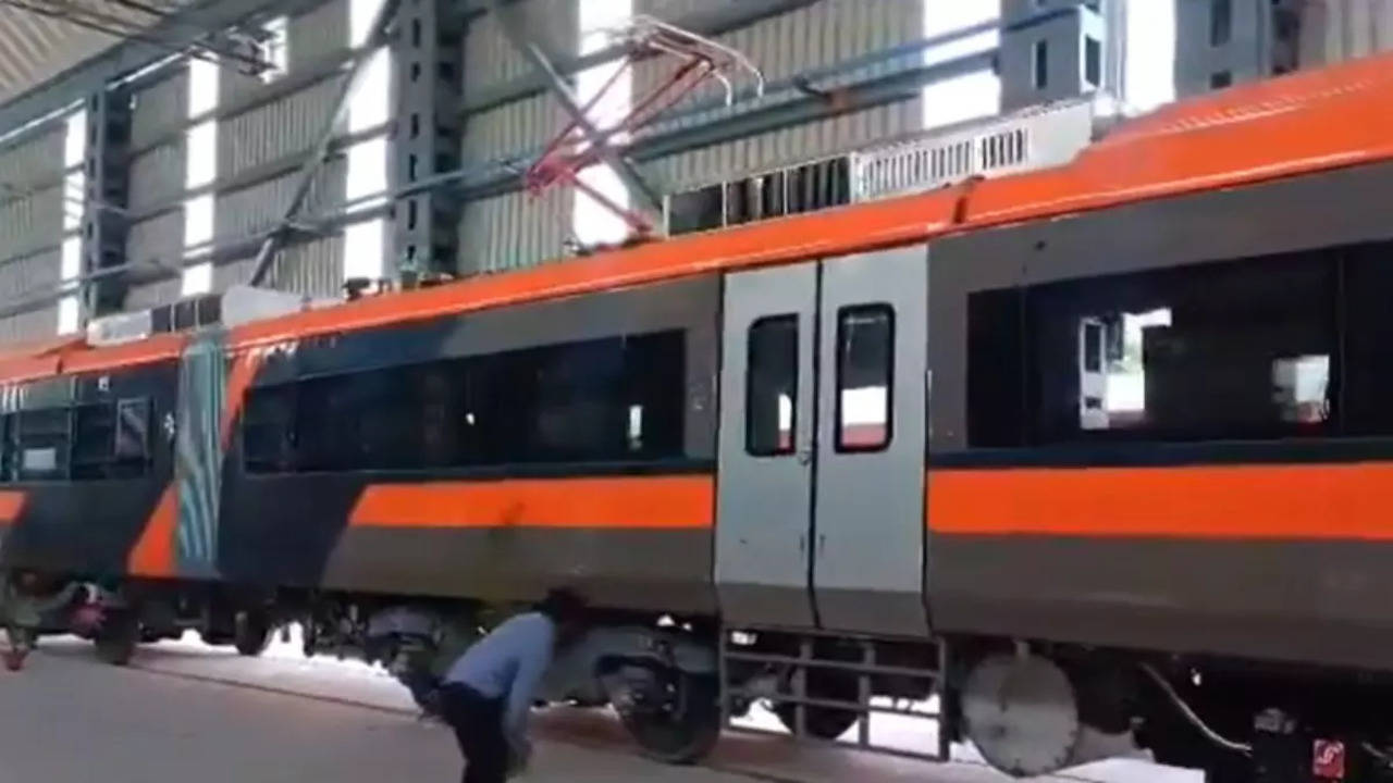 Vande Bharat Metro Rail First Look