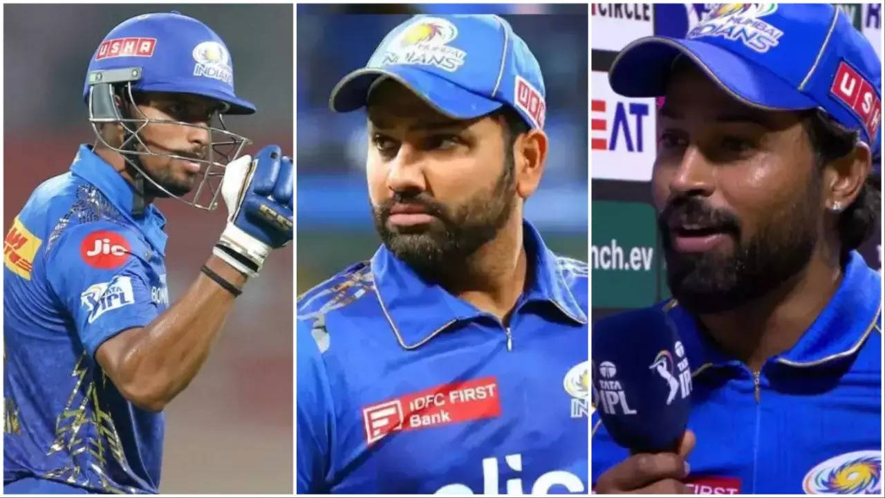 rohit sharma, tilak varma, hardik pandya