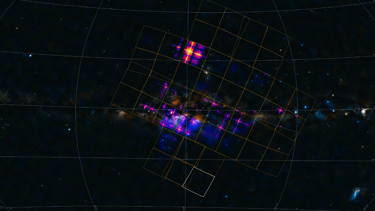 Milky Way by Einstein Probe X-ray Telescope