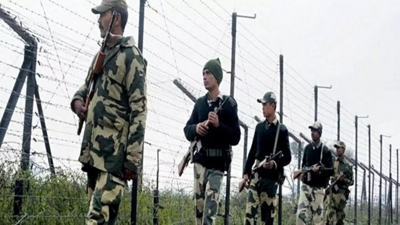 BSF Patrolling International Border