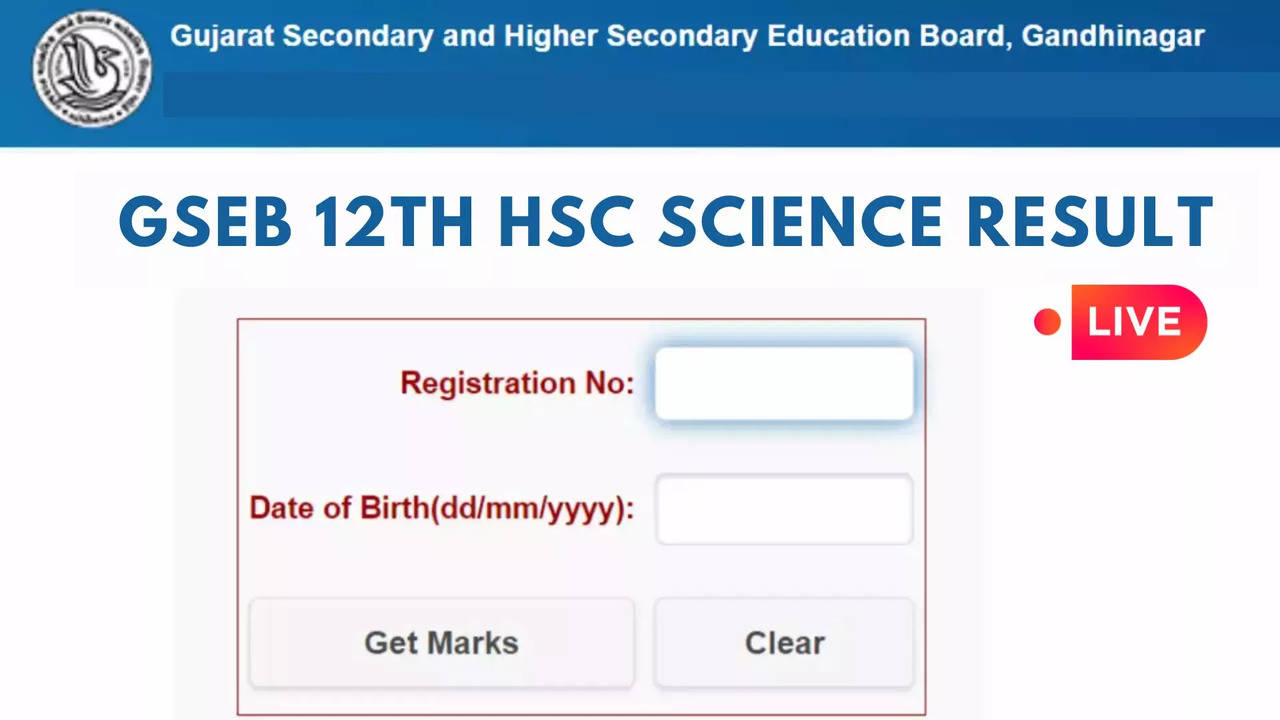 GSEB HSC 12th Result 2024 Highlights: Gujarat GSEB 12th Science Result Date Notice Likely soon on gseb.org