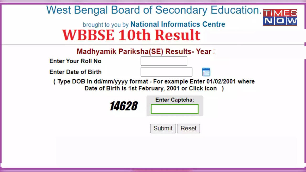 WBBSE Madhyamik Result 2024 Declared, Check West Bengal 10th Result on wbresults.nic.in from 9:45 AM