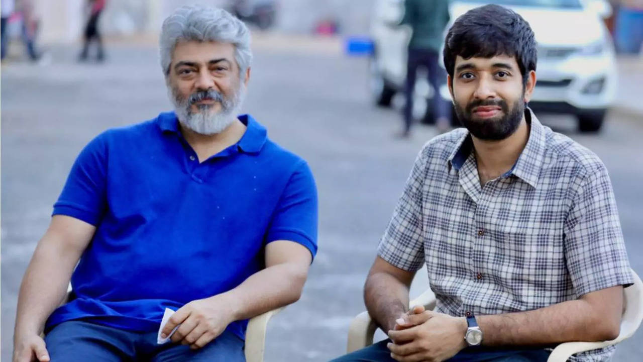 Adhik Ravichandran With Ajith