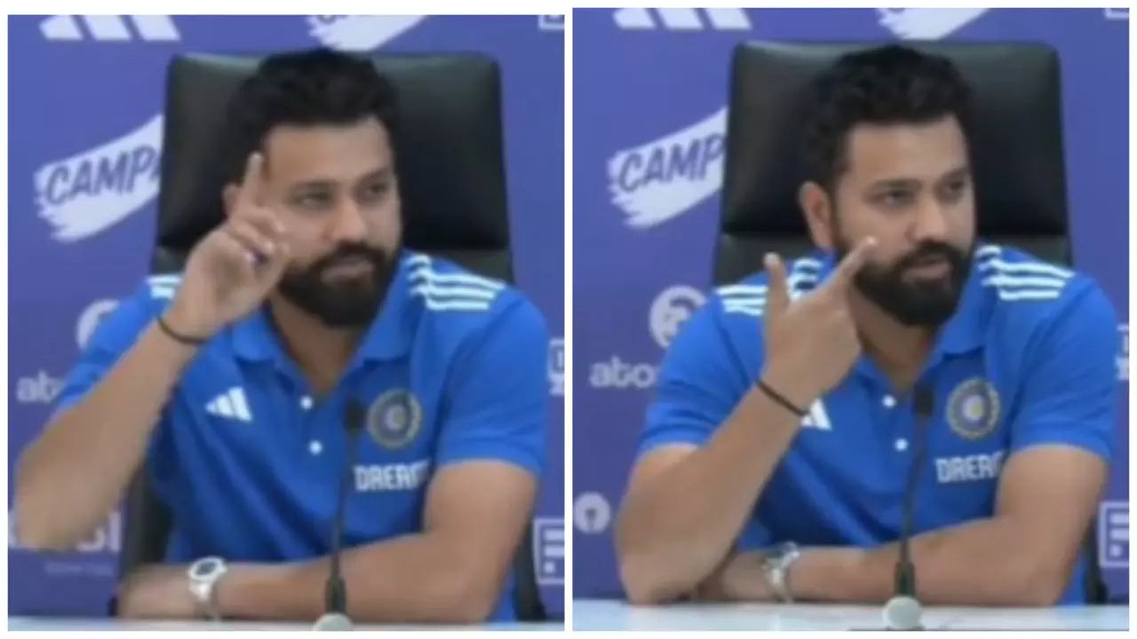 No-Off Spinner In T20 World Cup Squad? Rohit Sharma Reminds Reporter That He Can Spin A Web! : WATCH Video