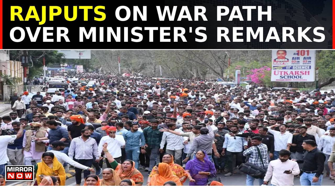 Rajputs On War Path Over Minister's Remark: Key Vote Base For BJP ...