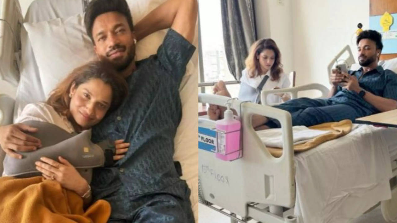 Vicky Jain Gets Hospitalised, Wife Ankita Lokhande Writes 'Together In Sickness And Health'