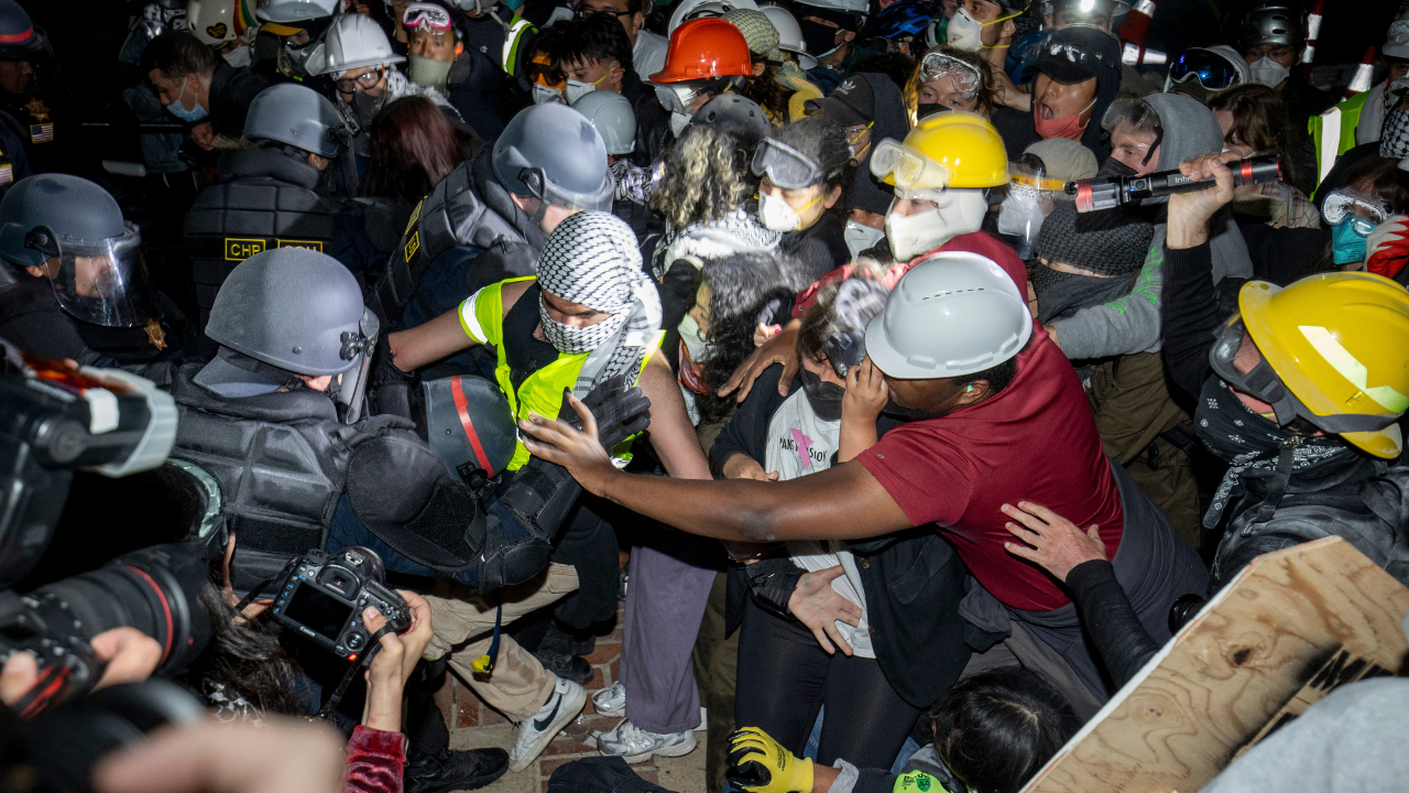 Protests at US universities