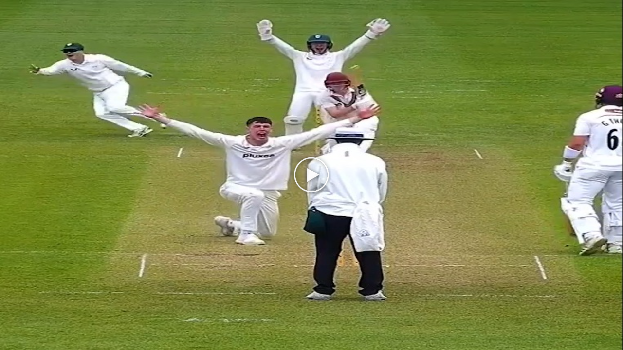 WATCH: Josh Baker’s 3-Wicket Haul Against Somerset As Cricket World Mourns Sad Demise Of 20-Year-Old Cricketer