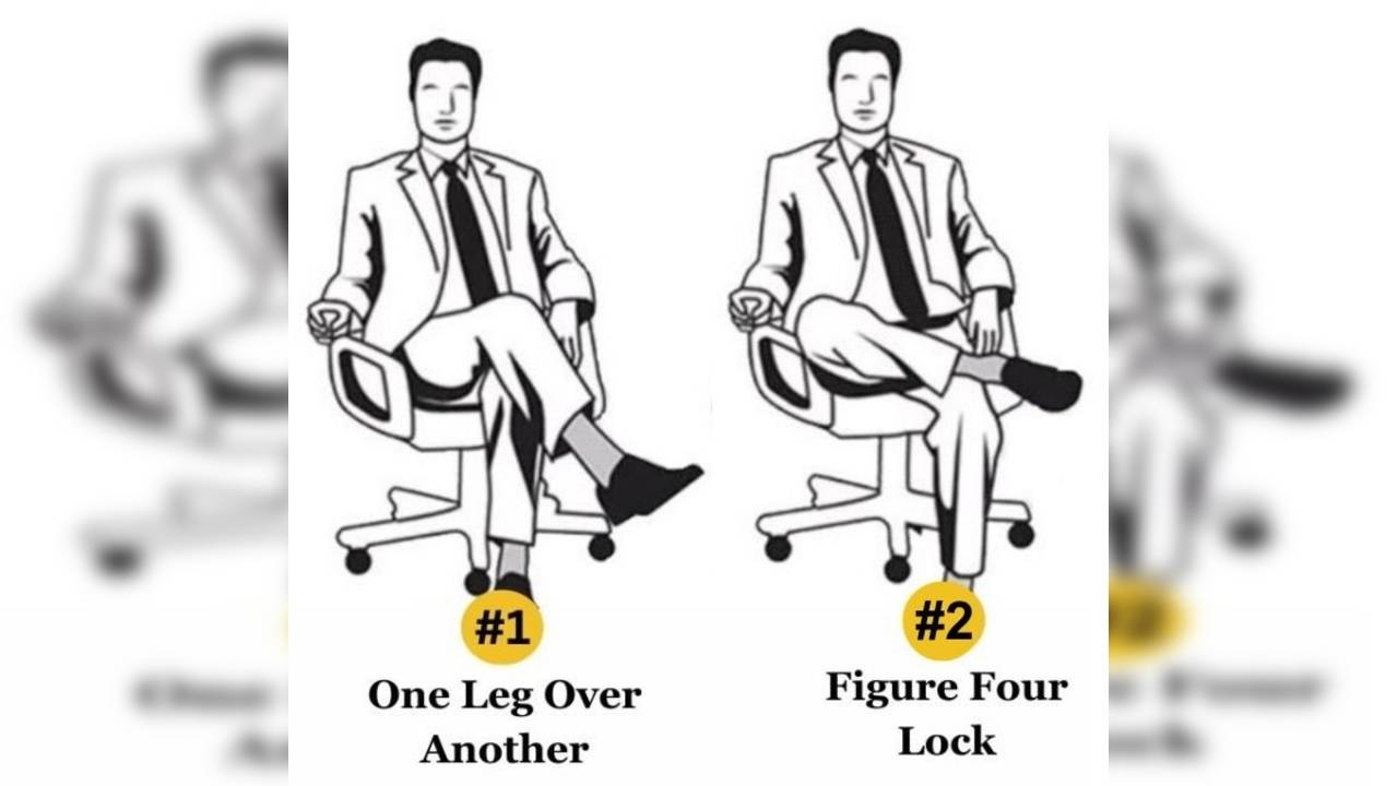 Personality Test: What Does Your Way Of Sitting Say About You?