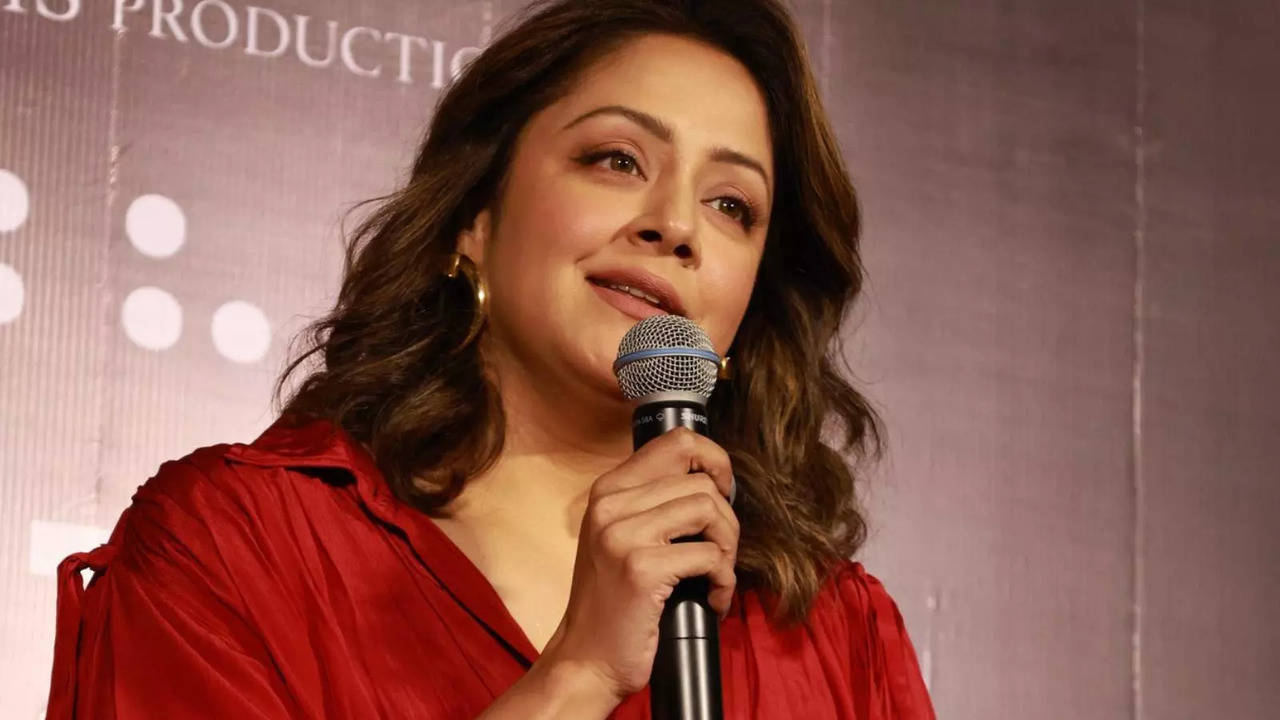 Jyothika At Srikanth Promotions In Chennai