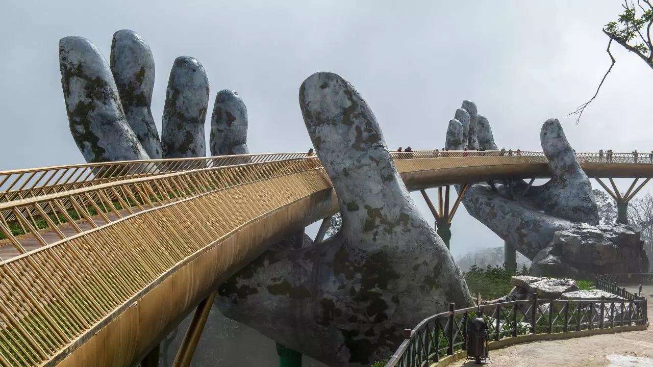 Golden Bridge in Da Nang. Credit: Canva