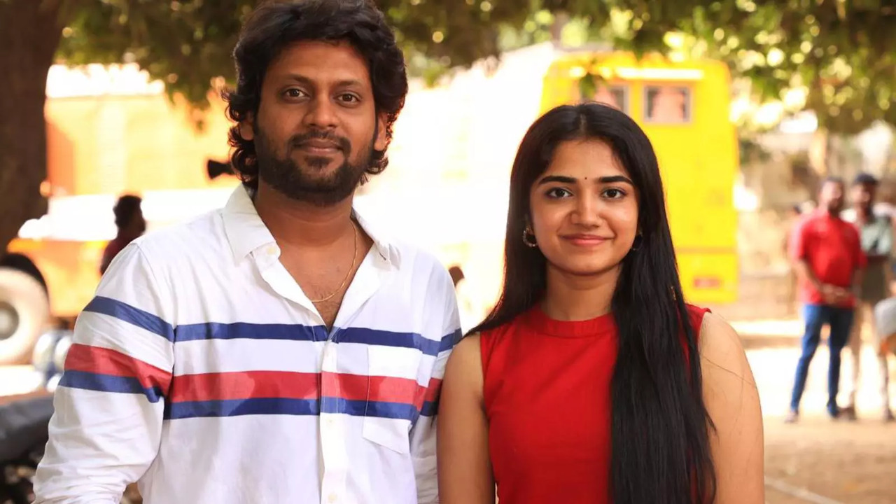 Rio Raj And Malavika Manoj On The Sets Of The New Film