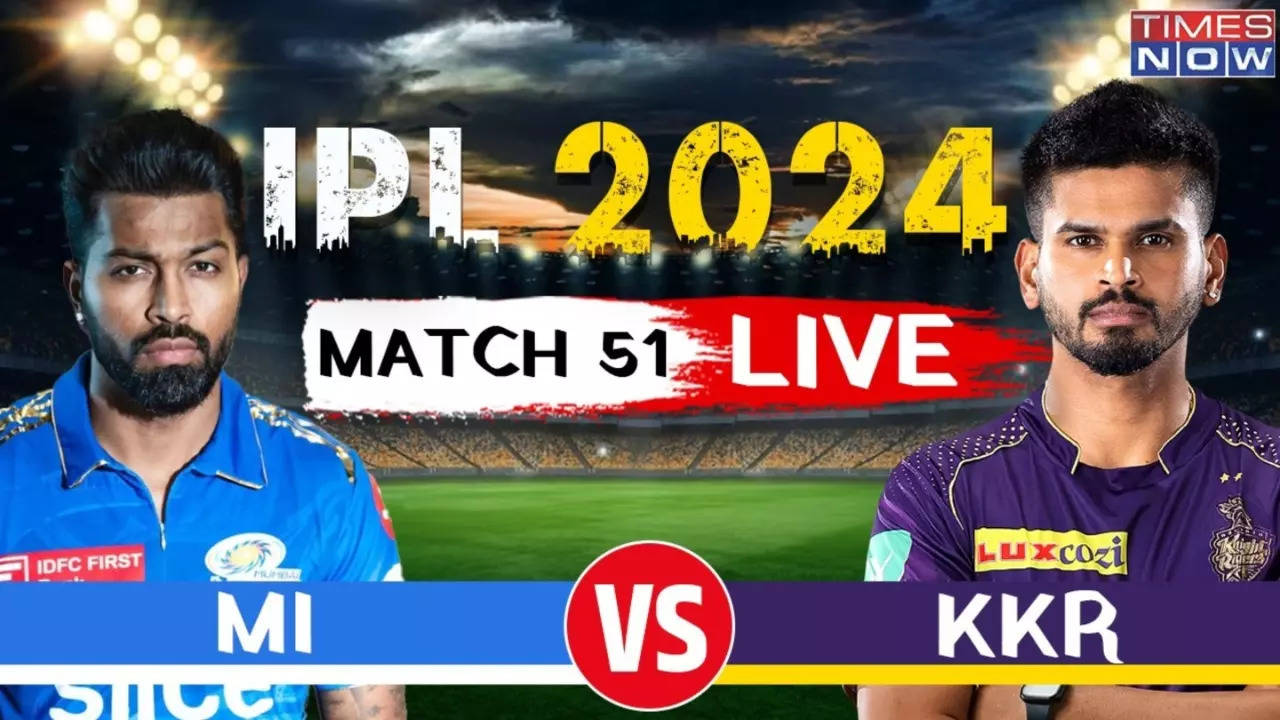 IPL 2024 MI vs KKR Highlights KKR End 12-Year-Old Wait For Win Over MI At Wankhede With 24 Runs 