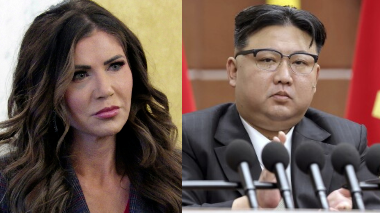 Kristi Noem And Kim Jong Un