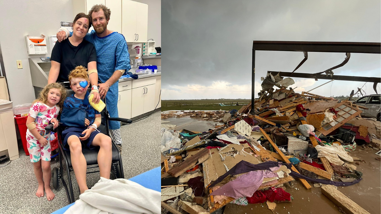 Texas Tornado: GoFundMe Launched For Family Rescued By Storm Chaser ...