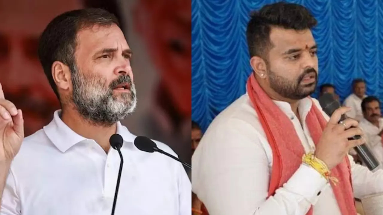 Prajwal Revanna Sex Tape Row Rahul Gandhis Pm Canvassed For Mass Rapist Charge In Letter To 1705